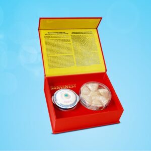 Hộp quà tặng Yến sào Sanvinest Khánh Hòa chính hiệu nguyên tổ sơ chế 50g - Q250 - Image 3